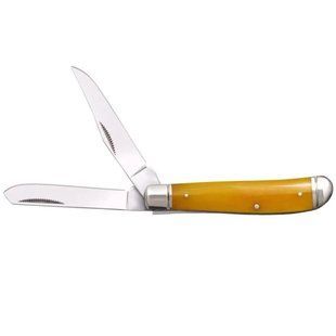 Ніж складний Cold Steel Mini Trapper Yellow Bone (CST CS-FL-MTRPR-Y)