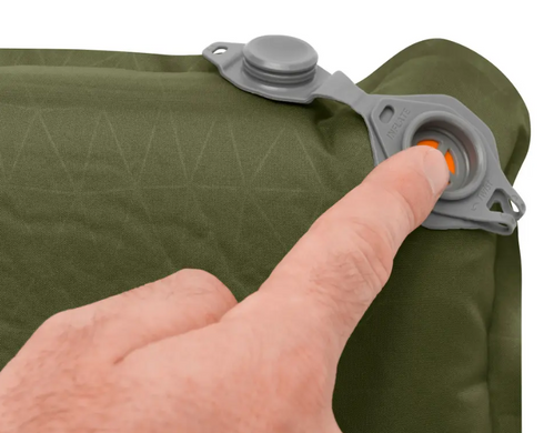 Коврик самонадувающийся Sea to Summit Self Inflating Camp Plus Mat 75 mm, Rectangular Regular Wide, Moss, 183x64x7.5 см (STS AMSICAPLRRW)