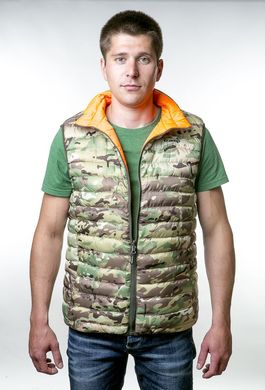 Жилетка утепленная двухстороння Tramp Urban multicam S