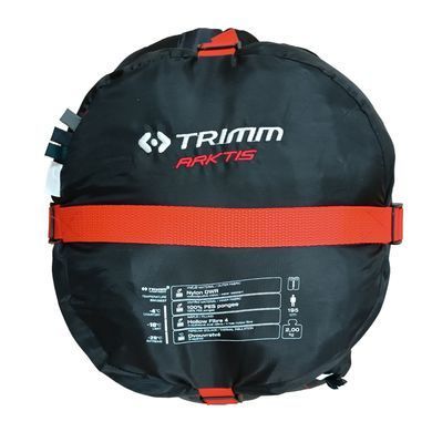 Спальный мешок кокон Trimm Arktis Olive 195R правый, Зеленый