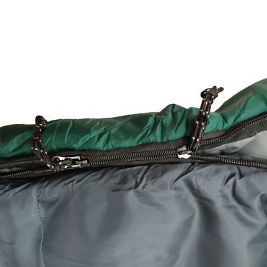 Спальный мешок кокон Trimm Arktis Olive 195R правый, Зеленый