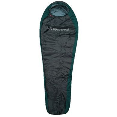 Спальный мешок кокон Trimm Arktis Olive 195R правый, Зеленый