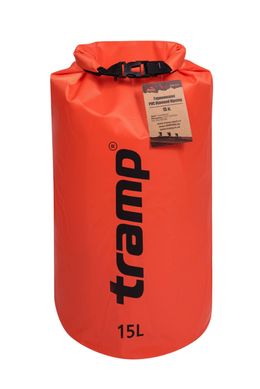 Гермомешок Tramp PVC Diamond Rip-Stop 15 л UTRA-112 Оранжевый