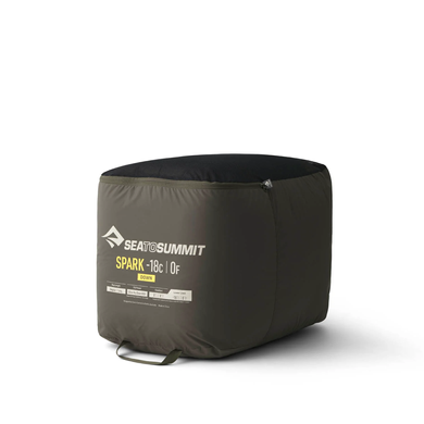 Спальный мешок Sea to Summit Spark -10&deg;/-18℃ Regular, Beluga Black