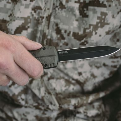 Ніж складний SOG Pentagon OTF Flat Dark Earth (SOG 15-61-02-57)