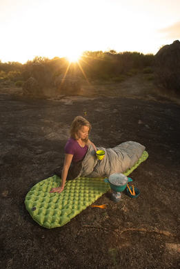 Килимок надувний Sea to Summit Comfort Light Insulated Mat 2020, 184х55х6.3 см, Green (STS AMCLINS_R)