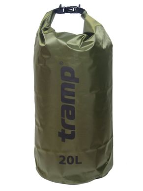 Гермомешок Tramp PVC Diamond Rip-Stop 20 л UTRA-113 Оливковый