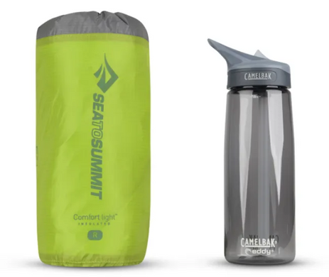 Килимок надувний Sea to Summit Comfort Light Insulated Mat 2020, 184х55х6.3 см, Green (STS AMCLINS_R)