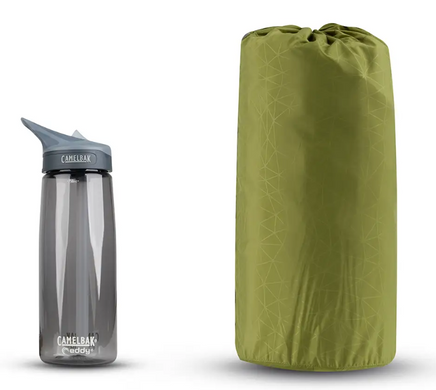 Коврик самонадувающийся Sea to Summit Camp Mat, 198х64х3.8 см, Olive (STS AMSICML)