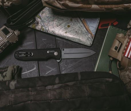 Ніж складний SOG Pentagon XR LTE Black/Graphite (SOG 12-61-05-57)