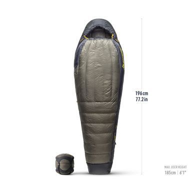 Спальный мешок Sea to Summit Spark Pro -3&deg;/-9℃ Regular, Beluga Black