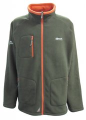 Куртка флісова чоловіча Tramp Алатау TRMF-004 Коричневий/Помаранчевий XL