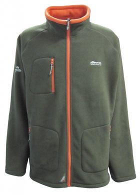 Куртка флисовая мужская Tramp Алатау TRMF-004 Коричневый/Оранжевый XL