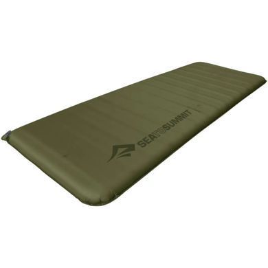 Коврик самонадувающийся Sea to Summit Self Inflating Camp Plus Mat 75 mm, Rectangular Large, Moss, 201x64x7.5 см (STS AMSICAPLRL)