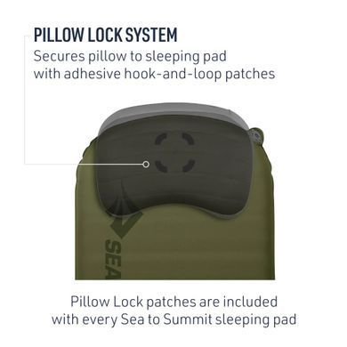 Коврик самонадувающийся Sea to Summit Self Inflating Camp Plus Mat 75 mm, Rectangular Large, Moss, 201x64x7.5 см (STS AMSICAPLRL)