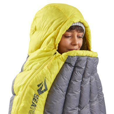 Спальный мешок женский Sea to Summit Spark Women's 7&deg;/4℃ Regular, Pewter Grey