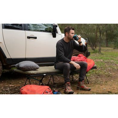 Коврик самонадувающийся Sea to Summit Self Inflating Camp Plus Mat 75 mm, Rectangular Large, Moss, 201x64x7.5 см (STS AMSICAPLRL)