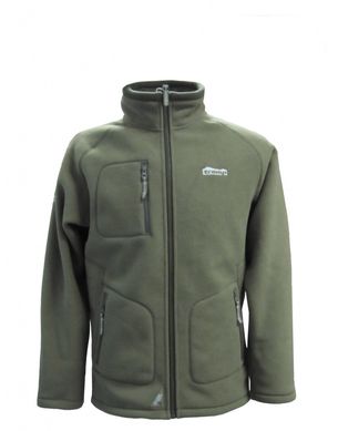 Куртка флисовая мужская Tramp Алатау TRMF-004 Зеленый/Серый XXXL
