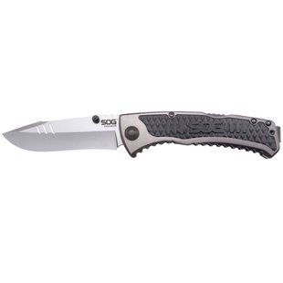 Ніж складний SOG SideSwipe Grey TiNi (SOG SW1011-CP)
