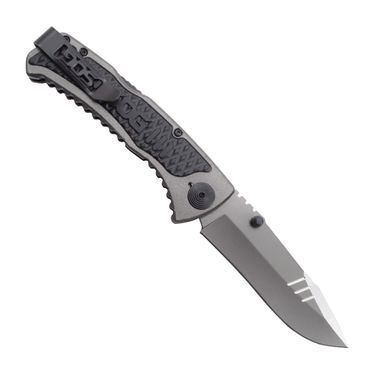 Ніж складний SOG SideSwipe Grey TiNi (SOG SW1011-CP)
