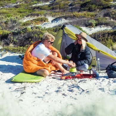 Коврик самонадувающийся Sea to Summit Comfort Light Mat, 183х51х5 см, Green (STS AMSICLR)
