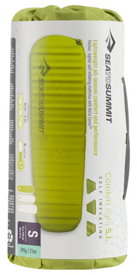 Коврик самонадувающийся Sea to Summit Comfort Light Mat, 170х51х5 см, Green (STS AMSICLS)