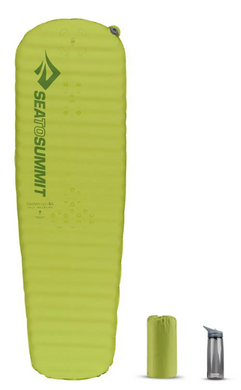 Коврик самонадувающийся Sea to Summit Comfort Light Mat, 170х51х5 см, Green (STS AMSICLS)