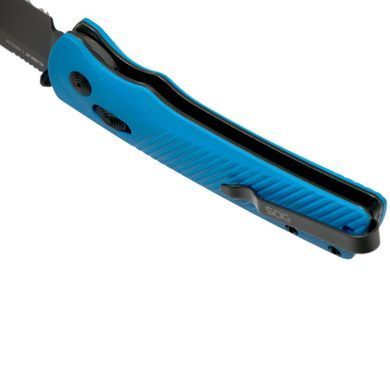 Нож складной SOG Flash AT Civic Cyan MK3//Partially Serrated (SOG 11-18-04-57)