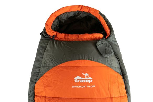 Спальный мешок кокон Tramp Arctic Regular левый UTRS-048R-L, Оранжевый