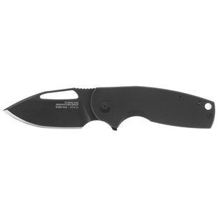 Ніж складний SOG x Mikkel Collaboration Stout Black (SOG 14-03-02-57)