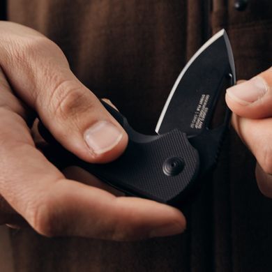 Ніж складний SOG x Mikkel Collaboration Stout Black (SOG 14-03-02-57)