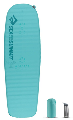 Коврик самонадувающийся Sea to Summit Comfort Light Mat, 183х58х5 см, Aegean (STS AMSICLWL)