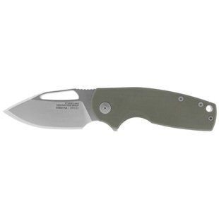 Ніж складний SOG x Mikkel Collaboration Stout Green/Silver (SOG 14-03-01-57)