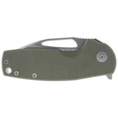 Ніж складний SOG x Mikkel Collaboration Stout Green/Silver (SOG 14-03-01-57)