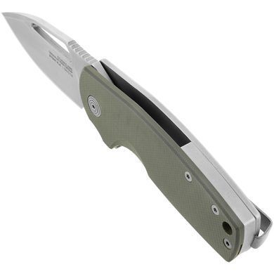 Ніж складний SOG x Mikkel Collaboration Stout Green/Silver (SOG 14-03-01-57)