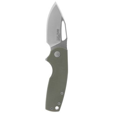 Ніж складний SOG x Mikkel Collaboration Stout Green/Silver (SOG 14-03-01-57)