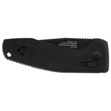 Ніж складний SOG -TAC AU Black/Compact/Tanto CA Special (SOG 15-38-14-57)