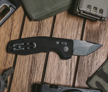 Ніж складний SOG -TAC AU Black/Compact/Tanto CA Special (SOG 15-38-14-57)