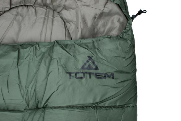 Спальный мешок одеяло Totem Fisherman XXL правый UTTS-013-R, Зеленый