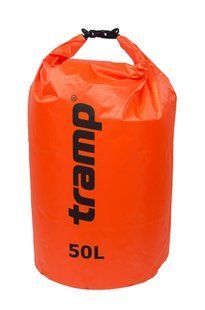 Гермомішок Tramp PVC Diamond Rip-Stop 50 л TRA-208 Помаранчевий