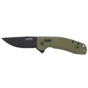 Ніж складний SOG -TAC XR OD Green/Straight Edge (SOG 12-38-02-41)