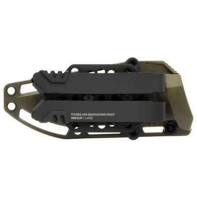 Ніж SOG Trident FX OD Green/Partaily Serrated (SOG 17-12-04-57)