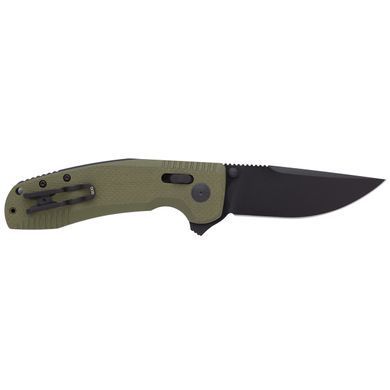 Ніж складний SOG -TAC XR OD Green/Straight Edge (SOG 12-38-02-41)