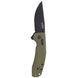 Ніж складний SOG -TAC XR OD Green/Straight Edge (SOG 12-38-02-41)
