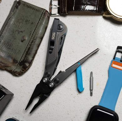 Мультитул SOG Flash MT Urban Grey/Cyan (SOG 29-55-02-41)