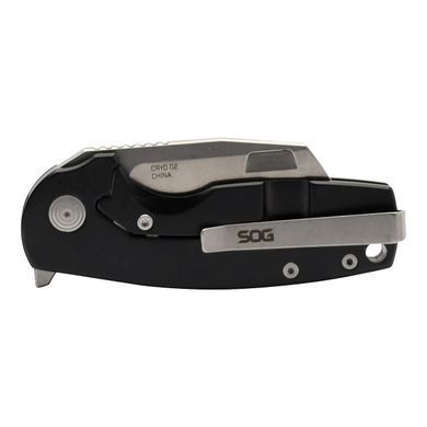 Ніж складний SOG Stout FLK Black/Stonewash (SOG 14-03-12-57)