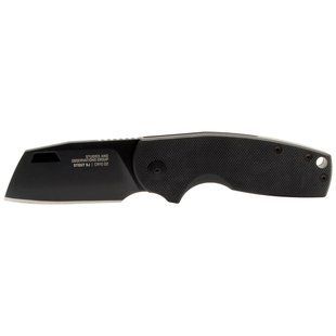 Ніж складний SOG Stout SJ Cleaver/Blackout (SOG 16-03-07-57)