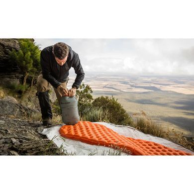 Килимок надувний Sea to Summit UltraLight Insulated Mat 2020, 183х55х5 см, Orange (STS AMULINS_R)