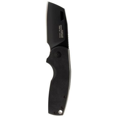 Ніж складний SOG Stout SJ Cleaver/Blackout (SOG 16-03-07-57)