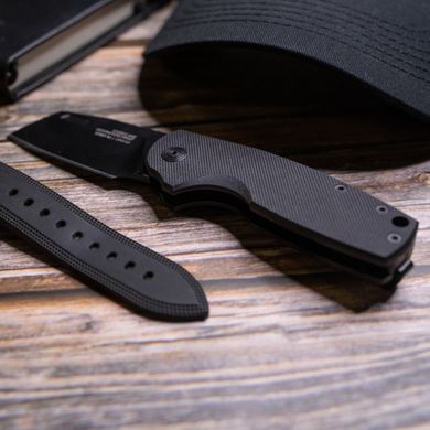 Ніж складний SOG Stout SJ Cleaver/Blackout (SOG 16-03-07-57)